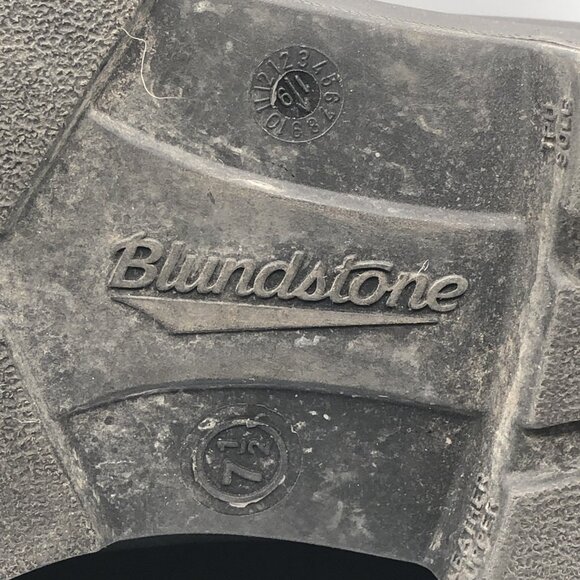 Blundstone Chelsea Boot Mens Size AU 7.5 US 8.5 #500 Stout Brown Leather Pull On - Picture 13 of 15